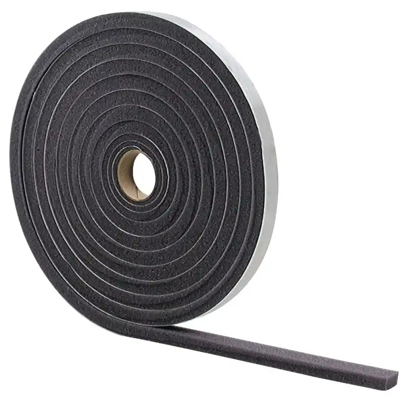 Foam Tape, High-Density, Gray, 3/8 X 1/2-In. X 17-Ft.