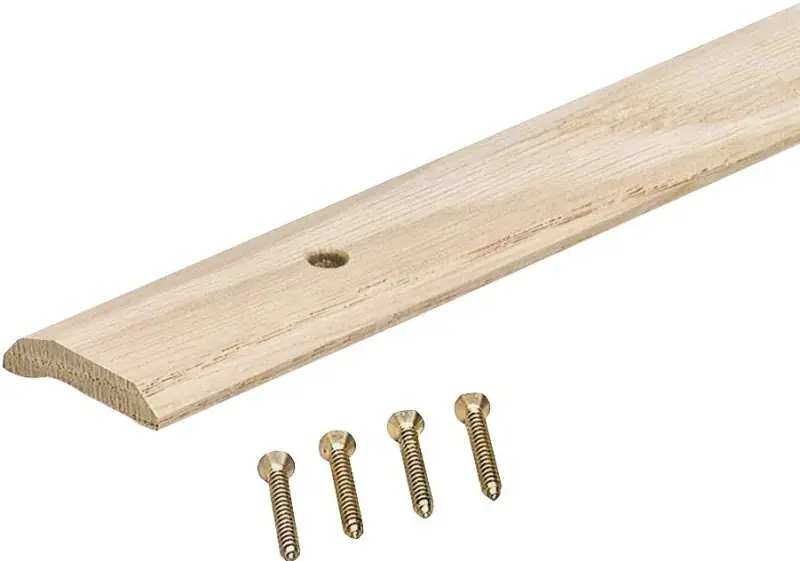 Carpet Trim, Hardwood, 1.437 X 72 In.