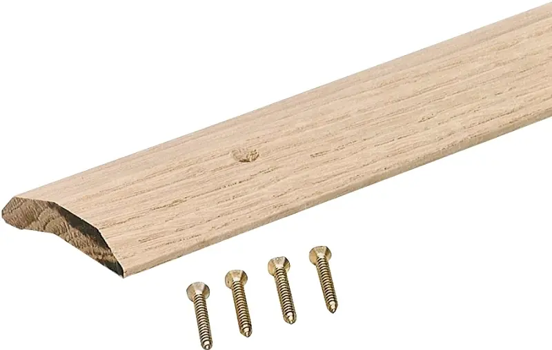 Carpet Trim, Hardwood, 2 X 72 In.