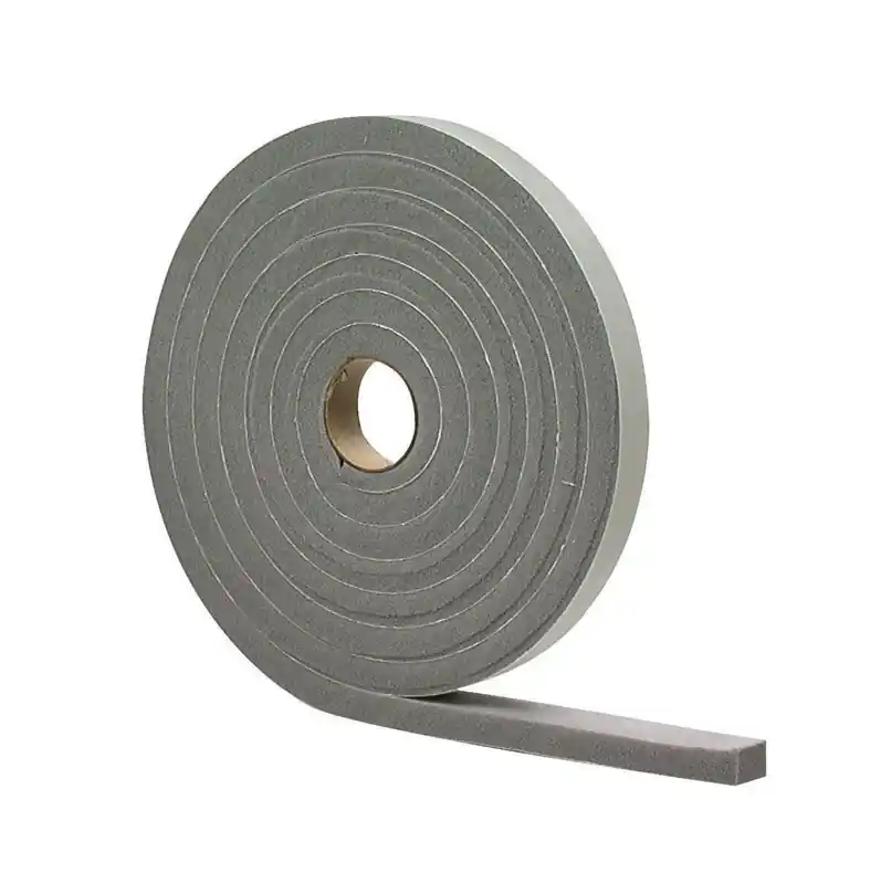 Foam Tape, High-Density, Gray, 3/16 X 3/8-In. X 17-Ft.