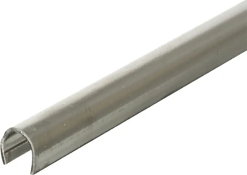 Prime-Line Silver Stainless Steel Sliding Door Hardware Kit 1 Pk