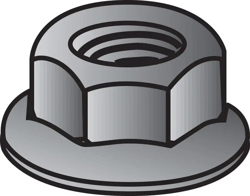 HILLMAN 5/16 In. Zinc-Plated Steel USS Whiz Lock Nut 1 Pk