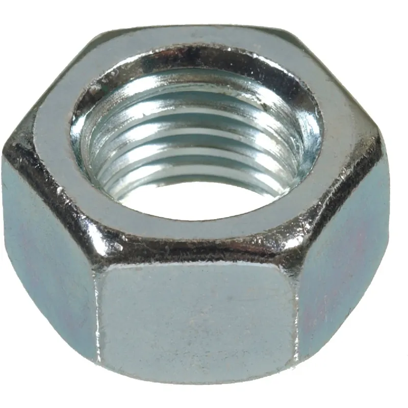 HILLMAN 1/4 In. Zinc-Plated Steel USS Hex Nut 1 Pk