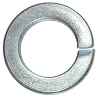 Hillman 1 In. D Zinc-Plated Steel Split Lock Washer 10 Pk