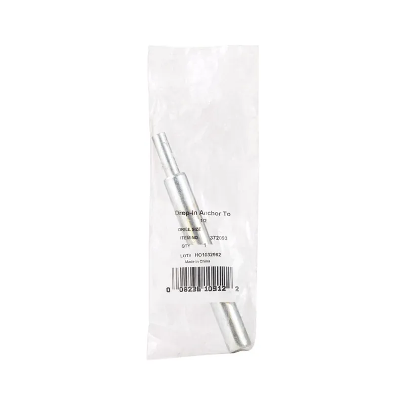 HILLMAN 1/2 In. D X 5.5 In. L Carbon Steel Round Head Setting Tool Drop-In Anchor 1 Pk