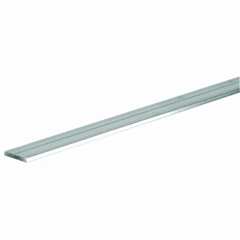 SteelWorks 0.125 In. X 2 In. W X 8 Ft. L Weldable Aluminum Flat Bar 1 Pk