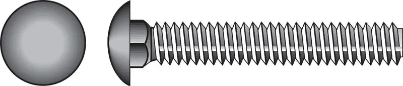 Hillman 1/2 In. 31 X 10 In. 31 L Hot Dipped Galvanized Steel Carriage Bolt 25 PK