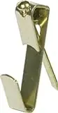 122312 10 Pound Brass Picture Hanger - 8 Pack