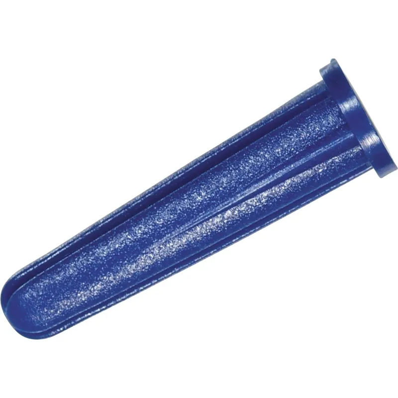 HILLMAN .138 In. D X 3/4 In. L Plastic Pan Head Conical Anchor 16 Pk