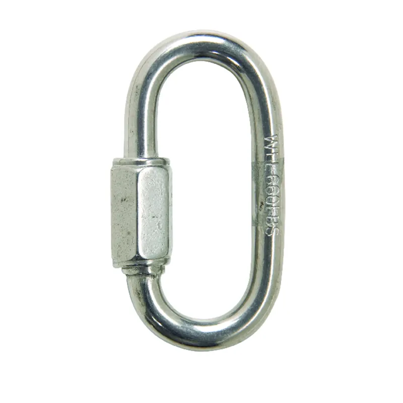 Quick Snap Link, Stainless Steel, 3/16-In.
