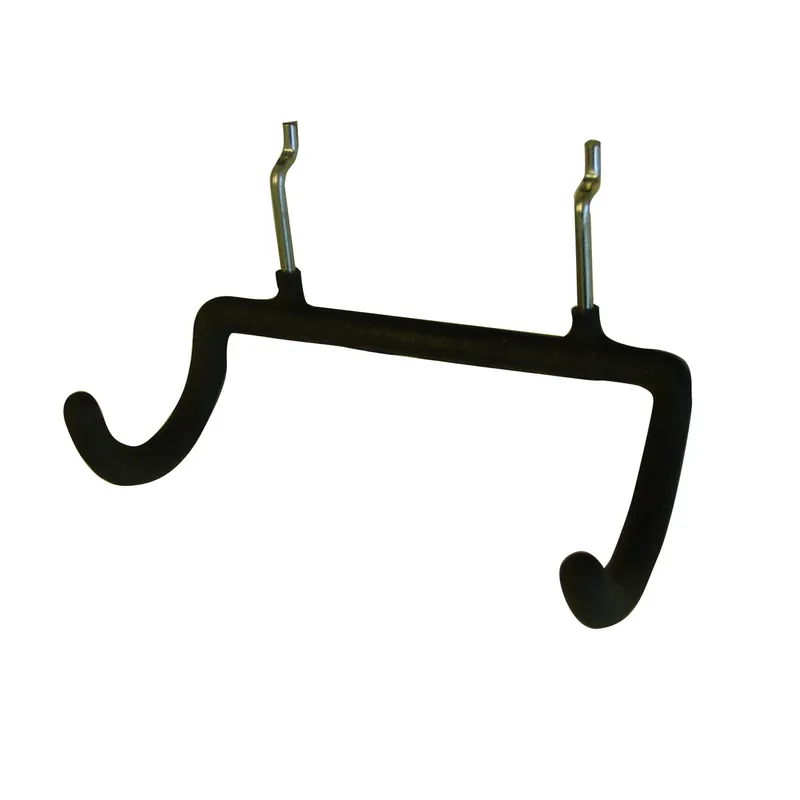 Crawford Black Steel 4.3 In. Power Drill Hanger 1 Pk