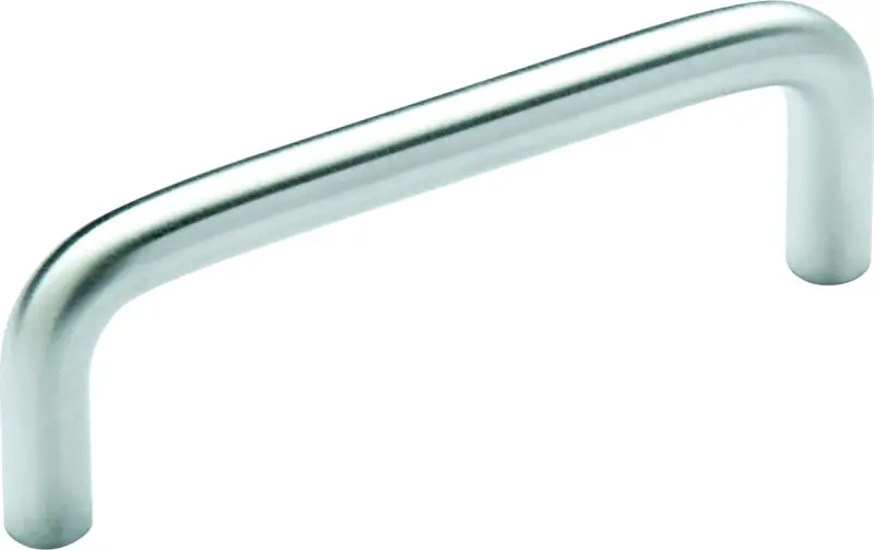 Amerock Contemporary Arch Cabinet Pull 3 In. Brushed Chrome Silver 1 Pk