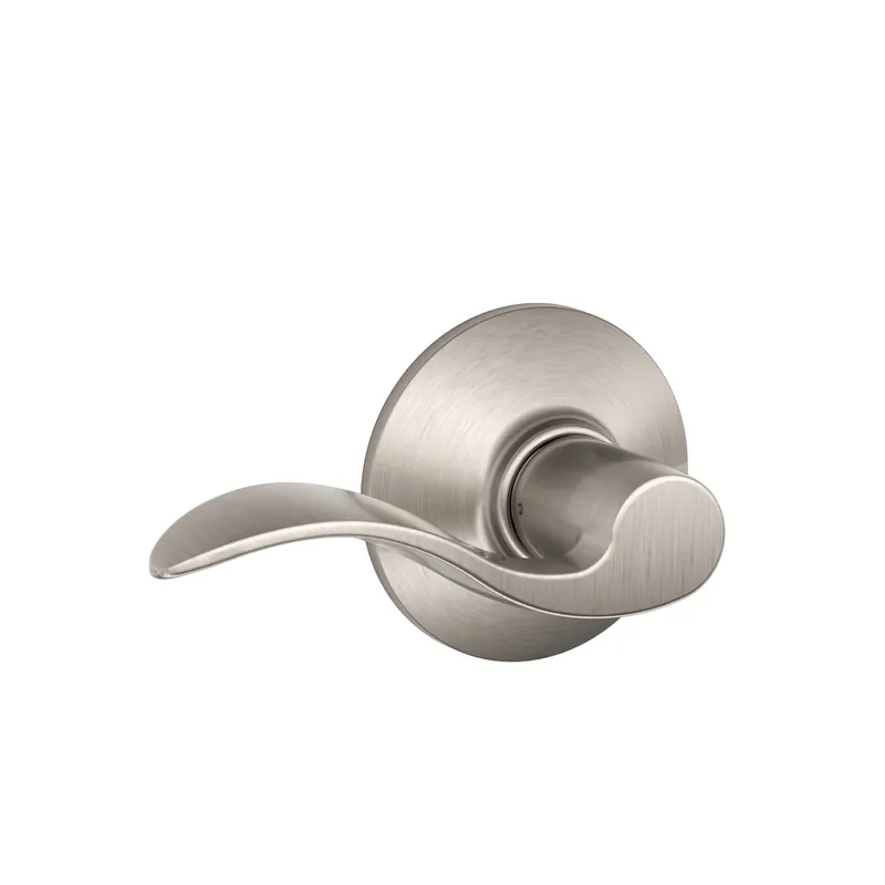 Satin Nickel Accent Passage Lever Lockset