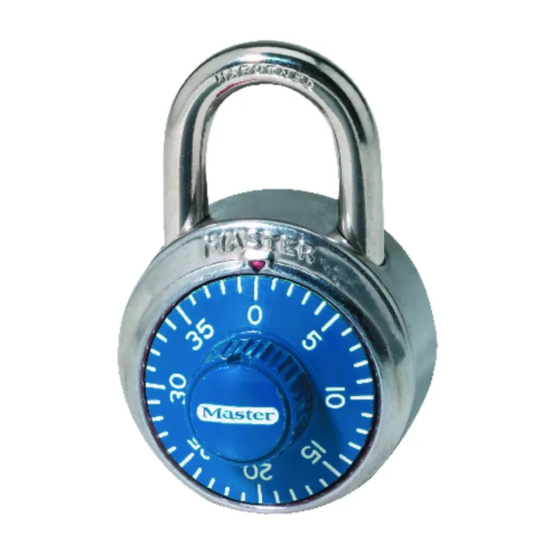 Master Lock 2 In. H X 1-7/8 In. W Steel Anti-Shim Technology Combination Padlock