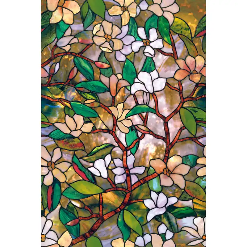 Artscape Magnolia 24 In. X 36 In. Decorative Window Film - Privacy & Uv Protection
