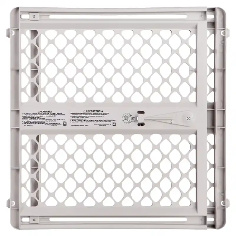 Security Gate, Plastic, Expands From 26 - 42-In.