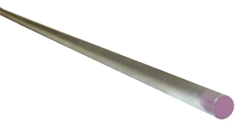 SteelWorks 36 In. L X 0.25 In. D Aluminum Rod 1 Pk