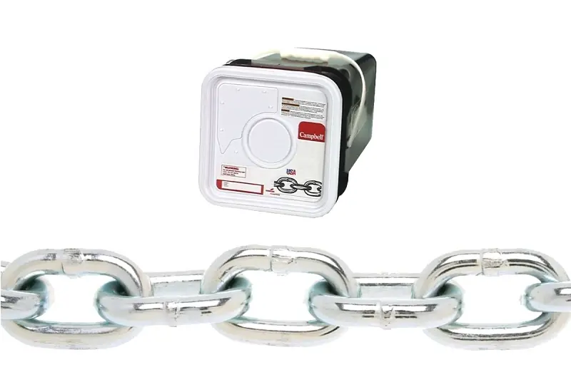 1/4 In. Proof Coil Chain, 100 Ft.