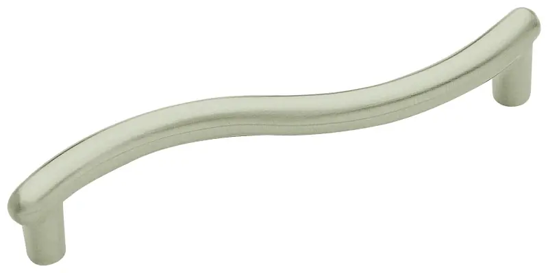 Amerock Allison Basic Metals Cabinet Pull 3-3/4 In. Satin Nickel 1 Pk