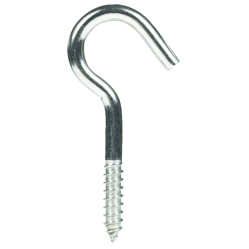 Hampton Small Stainless Steel 4.1875 In. L Clothesline Hook 215 Lb 1 Pk