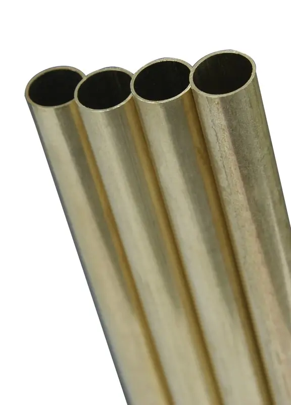 K&S 5/8 In. D X 36 In. L Round Brass Tube 3 Pk