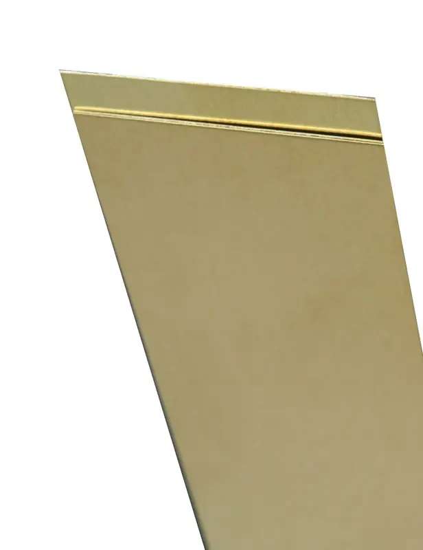 0.16 In. X 1/2 In. W X 36 In. L Brass Metal Strip For Hobbies And Crafts