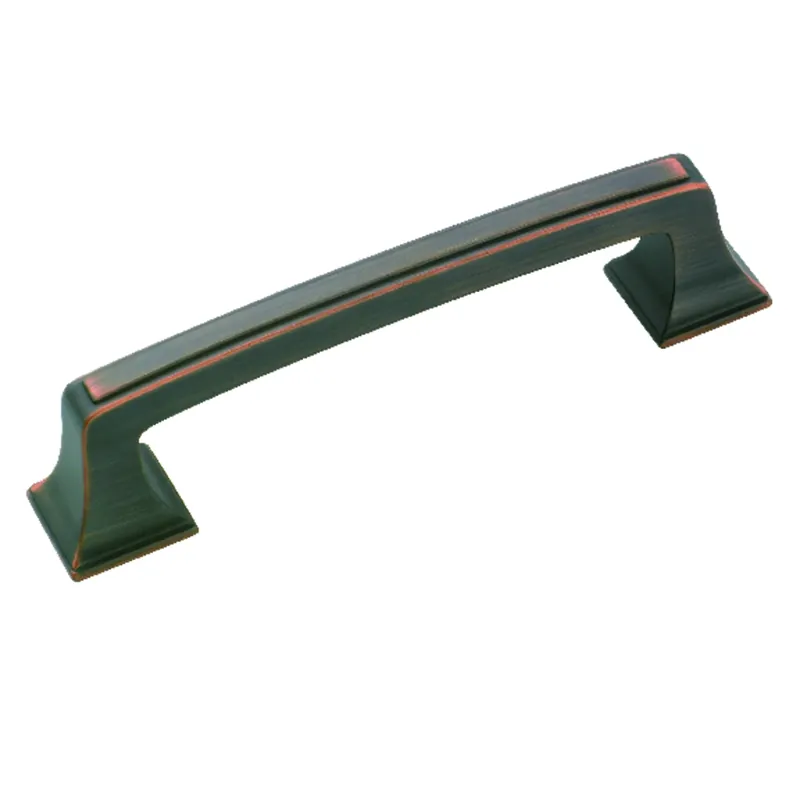 Amerock Traditional Arch Cabinet Pull 3-3/4 In. Oil Rubbed Bronze Brown 1 Pk