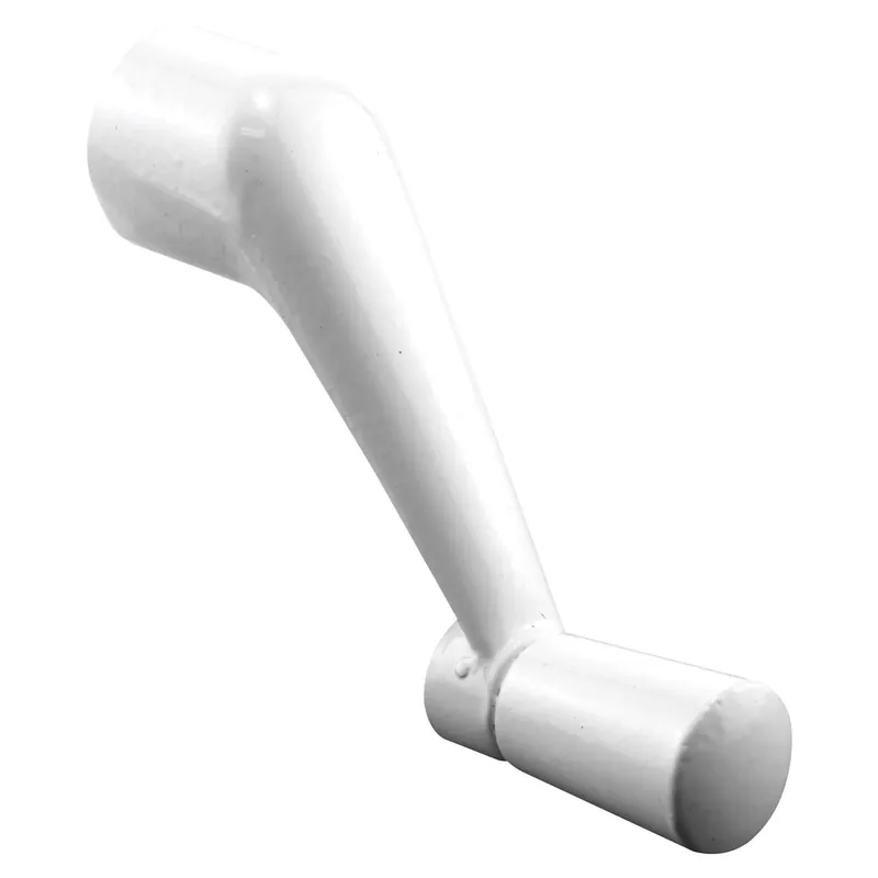 Casement Window Operator Crank Handle, White, 5/16 In.