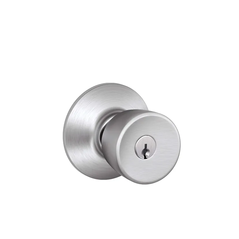 Satin Chromium-Plated Bell Entrance Lockset