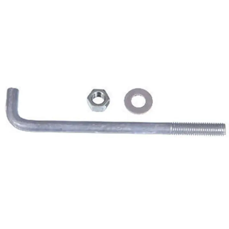 HILLMAN 1/2 In. D X 8 In. L Steel Round Head Anchor Bolts 1 Pk
