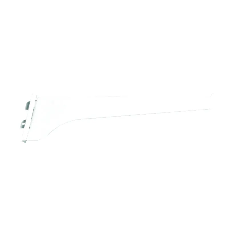 Series 80 Shelf Standard Bracket, White Steel, 10-In.