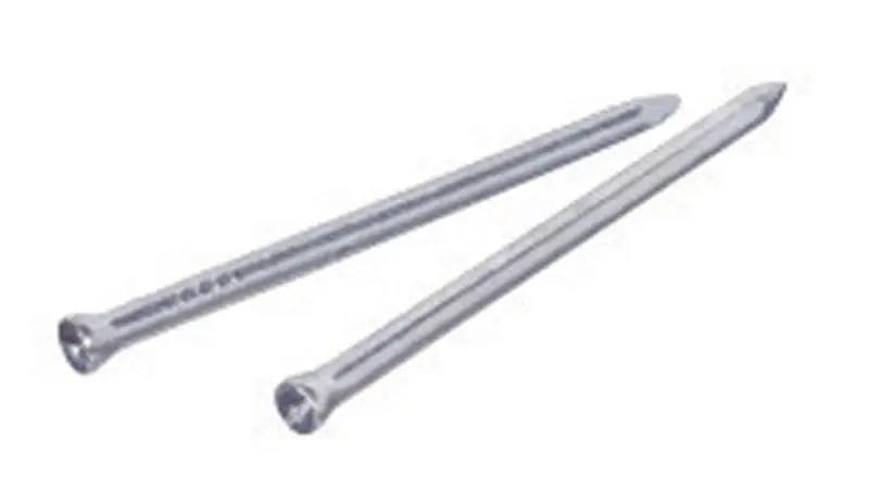 HILLMAN 2-1/2 In. Trim Bright Steel Nail Flat Head