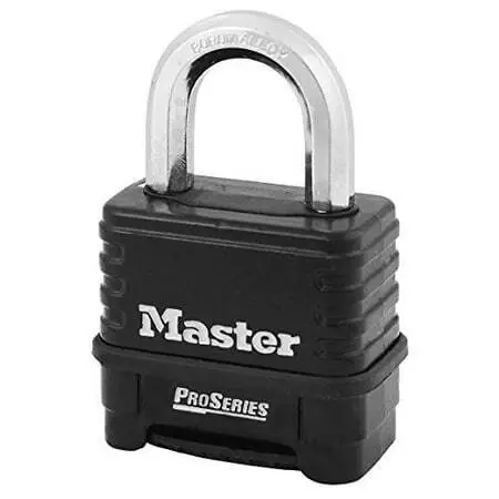Pro Series 1178d Resettable Combination Padlock With Hardened Steel Body