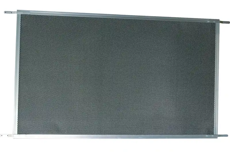 Prime-Line 24 In. L Satin Silver Aluminum Screen Door Grille 1 Pc