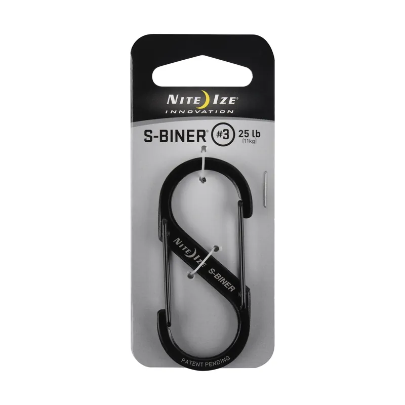 S-Biner, Black, Size 3