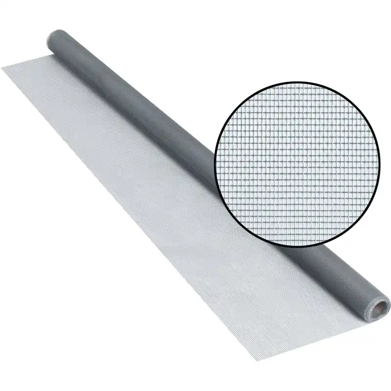 36 In. X 84 In. Gray Fiberglass Screen Cloth - 18x16 Mesh