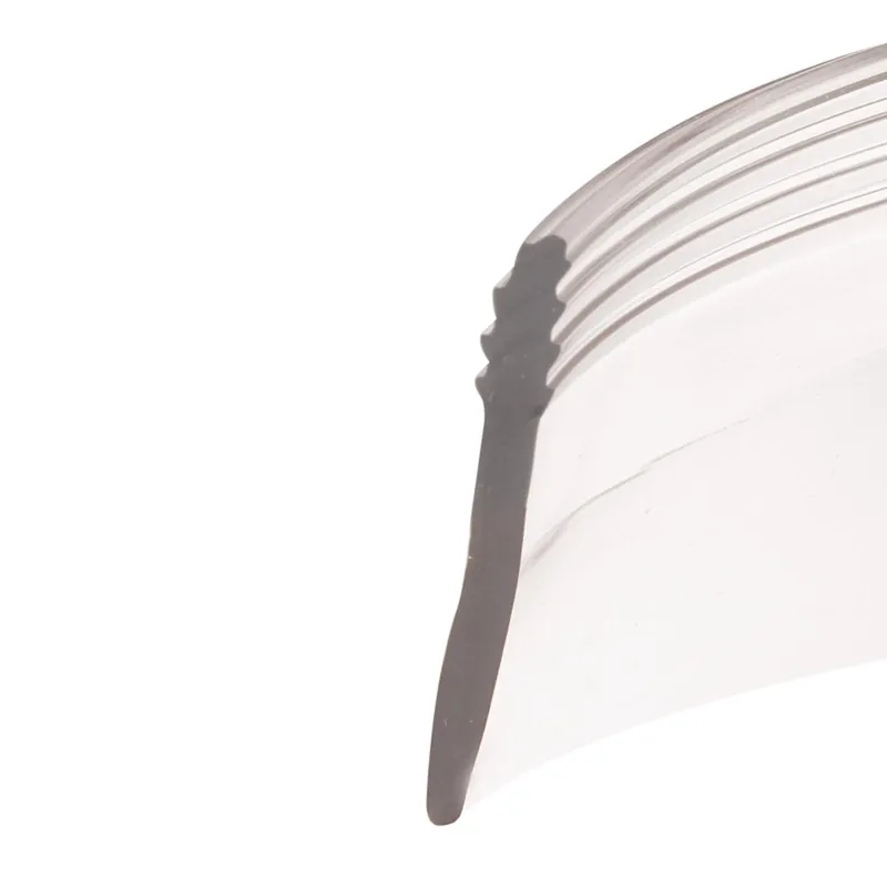 Shower Door Bottom Sweep, Clear Vinyl, 1-7/16 X 36 In.