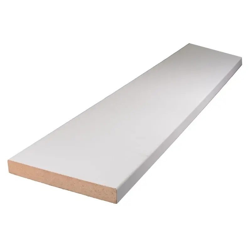 96 In. H X 5.5 In. W X 0.68 In. D Primed Fiberboard