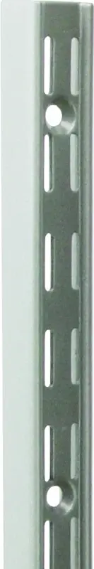 Shelf Standard, Dual Track, Titanium Steel, 48-In.