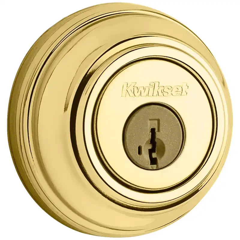 Signature Brass Double Cylinder Deadbolt With SmartKey