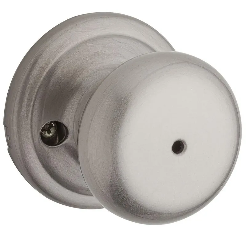 Juno Satin Nickel Bed/bath Privacy Door Knob 730j 15 Cp