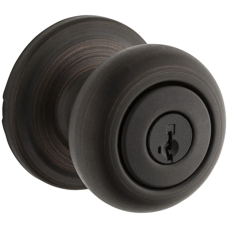Signature Bronze Juno Entry Knob Lockset With SmartKey