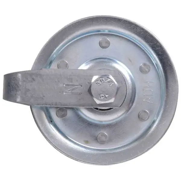 Pulley With Fork, Axle Bolt, And Nut - Durable Hardware Solution