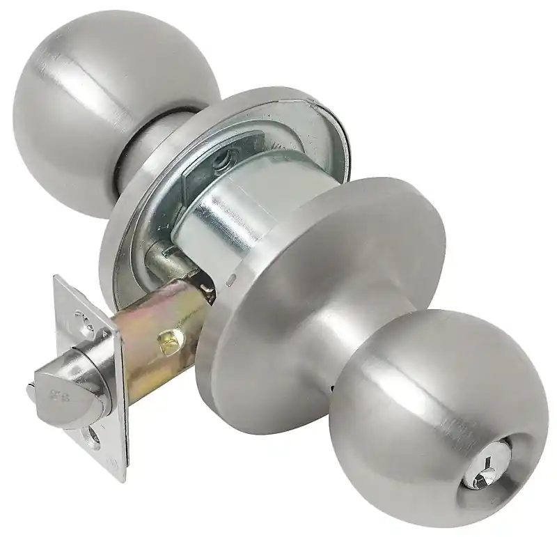 Light-Duty Commercial Satin-Finish Store Room Knob
