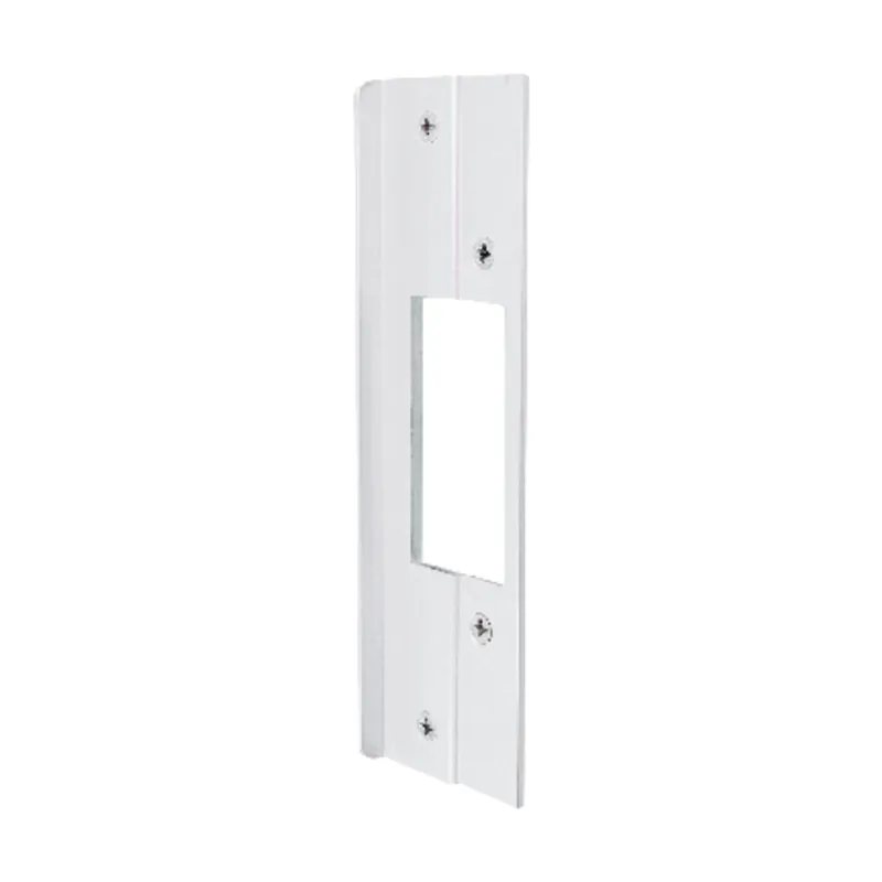 Latchbolt Guard, Swinging Door, Satin Aluminum