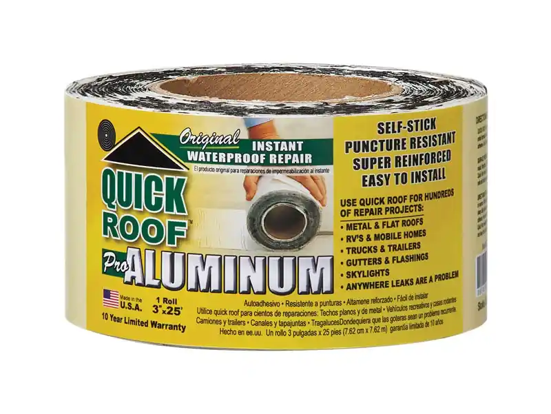 Roof Seal Tape, Aluminum, 3-In. X 25-Ft.