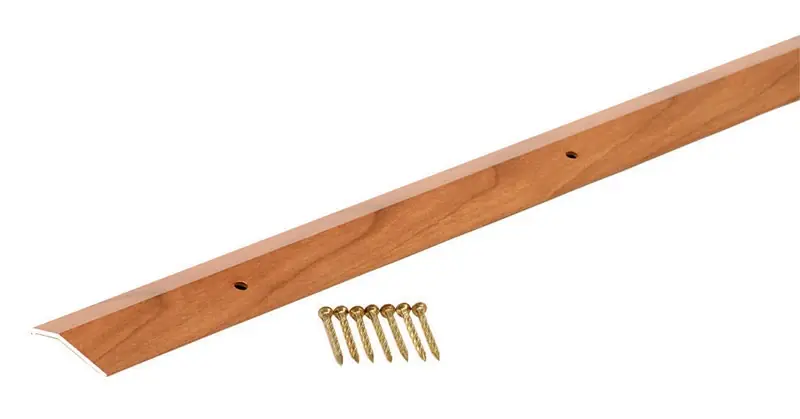 Cherry Wood Carpet Trim, 1.375 X 36 In.