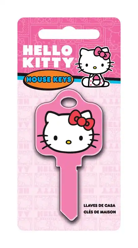 Hello Kitty Pink Key Blank 68 Sc1 Single Sided For Schlage Locks