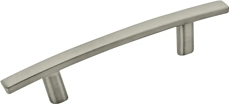 Amerock Cyprus Contemporary Arch Cabinet Pull 3 In. Satin Nickel Silver 1 Pk