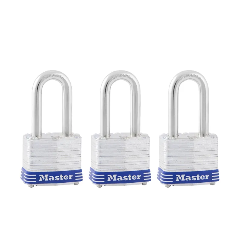 Master Lock 3-3/16 In. H X 1-9/16 In. W X 27/32 In. L Steel 4-Pin Cylinder Exterior Padlock